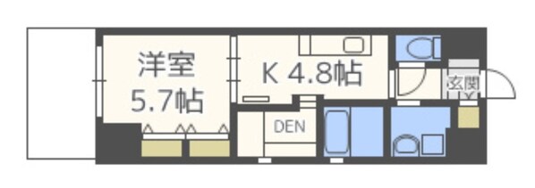 ARROW FIELDS貮番館の物件間取画像